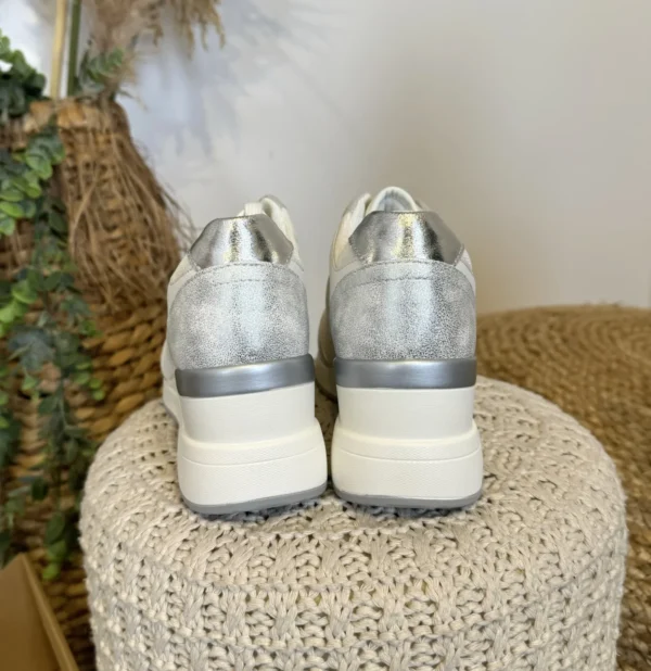 R460- Basket Moow compensée - argente - 41