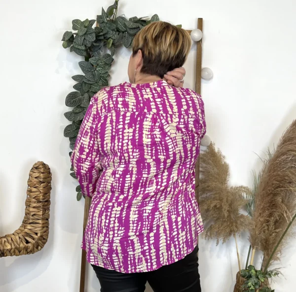 L689- Tunique Christy (T44-T52) - fuchsia - 52