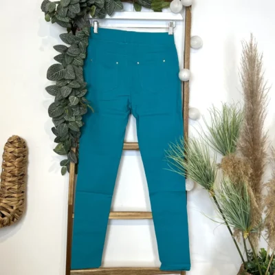 R273- Tregging Christy (T42-T52) - bleu-turquoise - 52