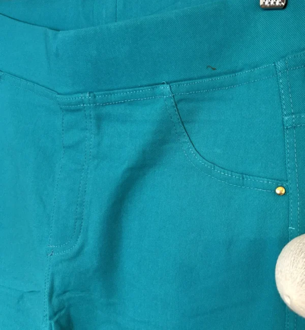 R273- Tregging Christy (T42-T52) - bleu-turquoise - 52