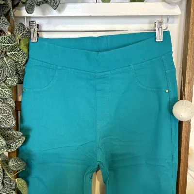 R273- Tregging Christy (T42-T52) - bleu-turquoise - 52