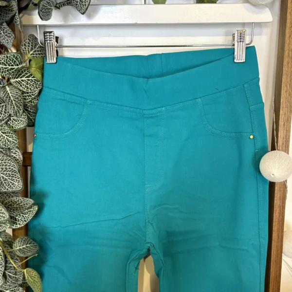 R273- Tregging Christy (T42-T52) - bleu-turquoise - 52