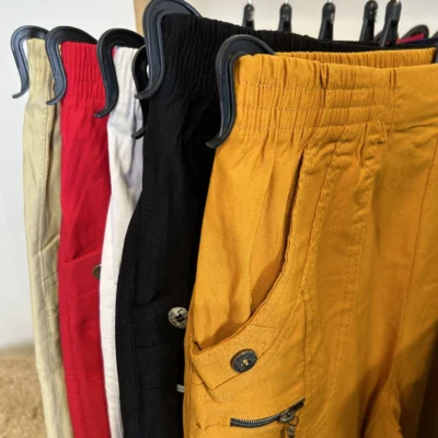 T545- Pantalon Confort JST (T38-T52) - noir - 58