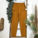 Pantalon confort stretch femme JST T38-T52 - moutarde - 58