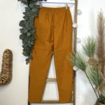 Pantalon confort stretch femme JST T38-T52 - moutarde - 58