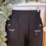 Pantalon confort stretch femme JST T38-T52 - noir - 58