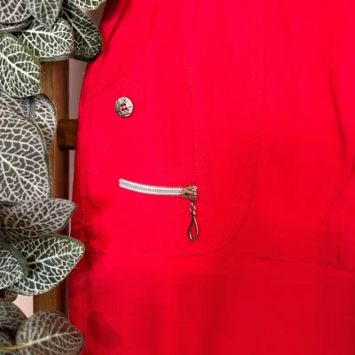 T545- Pantalon Confort JST (T38-T52) - rouge - 58