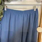Pantalon fluide large femme T42/44-T54/56 - bleu-indigo - 58