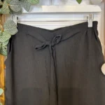 Pantalon fluide large femme T42/44-T54/56 - noir - 38