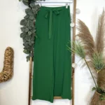 Pantalon fluide large femme T42/44-T54/56 - vert-bresil - 40