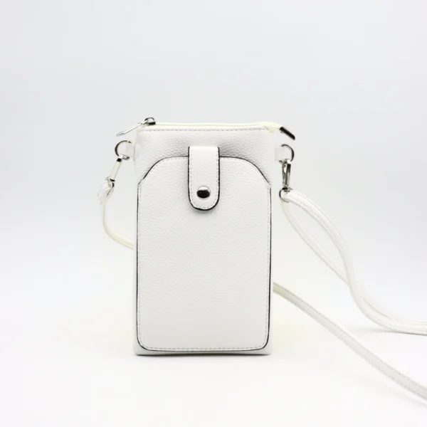 P429- Sac Téléphone Flora.and.Co - blanc - sans-taille