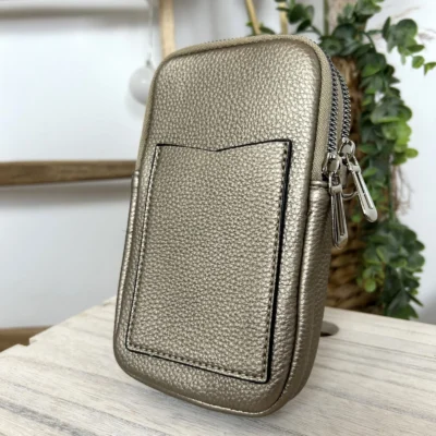 P420- Pochette Téléphone - dore - sans-taille