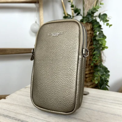 P420- Pochette Téléphone - dore - sans-taille