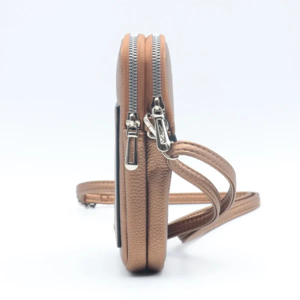 P420- Pochette Téléphone - beige - sans-taille