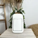Pochette Téléphone double zip Flora & Co - blanc - sans-taille