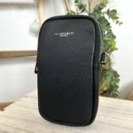 Pochette Téléphone double zip Flora & Co - noir - sans-taille
