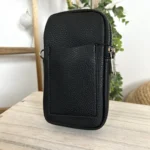 Pochette Téléphone double zip Flora & Co - noir - sans-taille