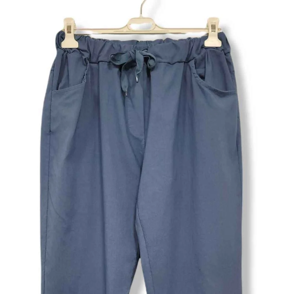 Pantalon stretch "Made in Italie" - bleu-jeans - taille-unique-grande-taille
