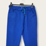 Pantalon femme taille élastiquée « Jolies Formes » - bleu-royal - taille-unique-grande-taille