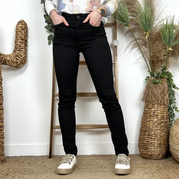 O297- Jean Slim Voggo (T36-T44) - noir - 44