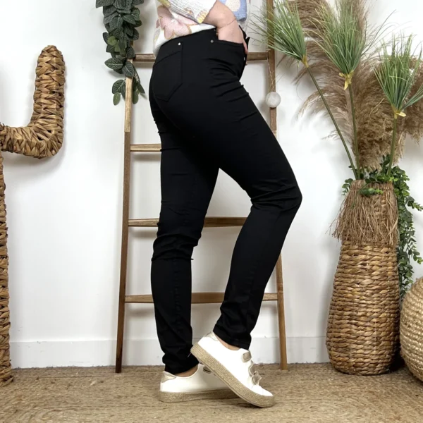 O297- Jean Slim Voggo (T36-T44) - noir - 44