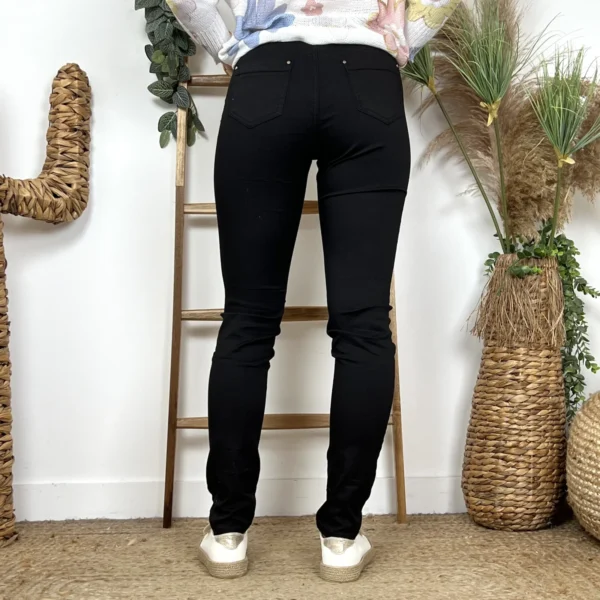 O297- Jean Slim Voggo (T36-T44) - noir - 44