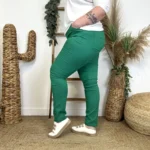 Jean slim vert femme VOGGO T42-T50