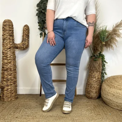 N598- Jean Slim Voggo (T42-T50) - denim - 50