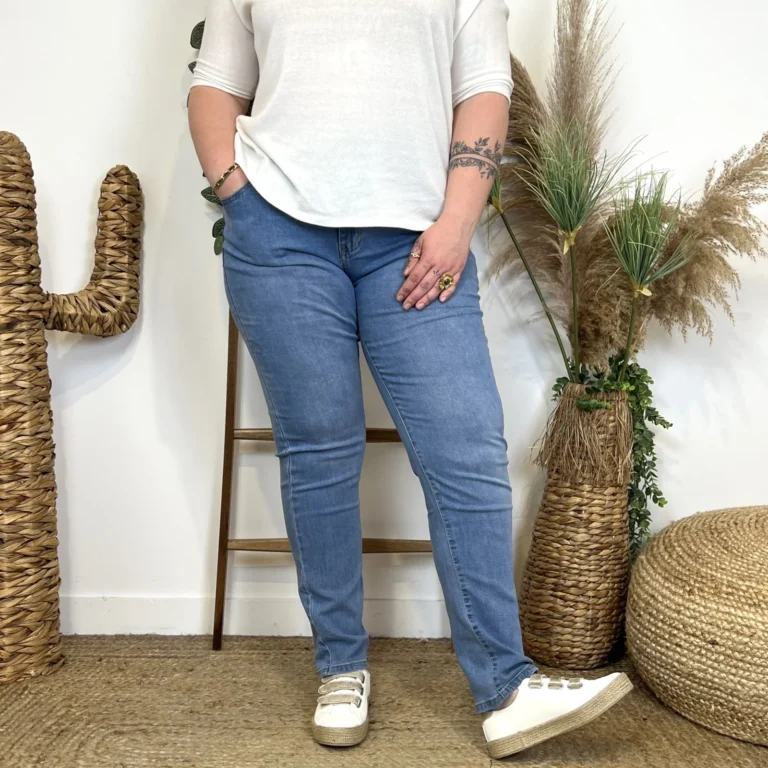 N598- Jean Slim Voggo (T42-T50) - denim - 50