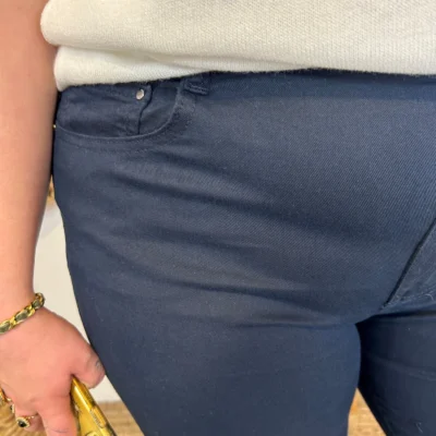 M988- Jean 7/8ème Voggo (T42-T50) - marine - 50