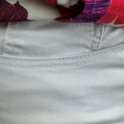 P106- Jean Slim Voggo (T42-T50) - blanc - 50