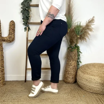 M988- Jean 7/8ème Voggo (T42-T50) - marine - 50