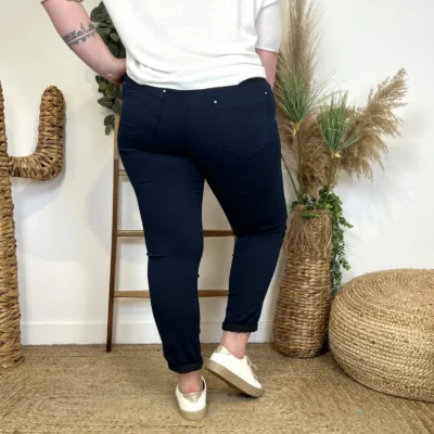 M988- Jean 7/8ème Voggo (T42-T50) - marine - 50