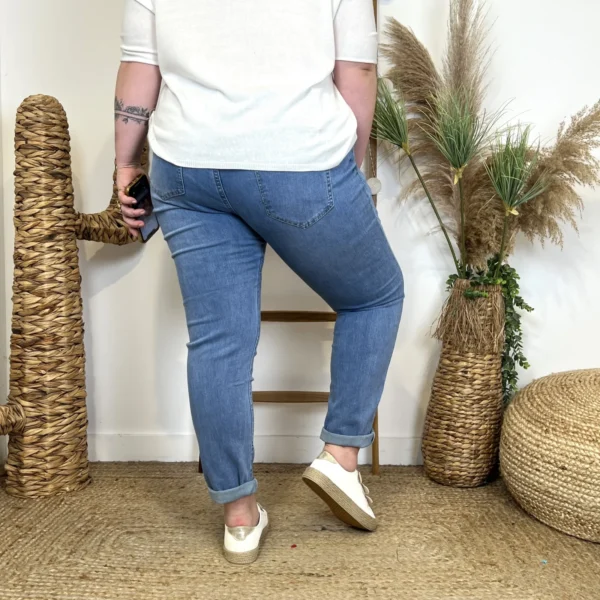 M992- Jean 7/8ème Voggo (T42-T50) - denim - 50