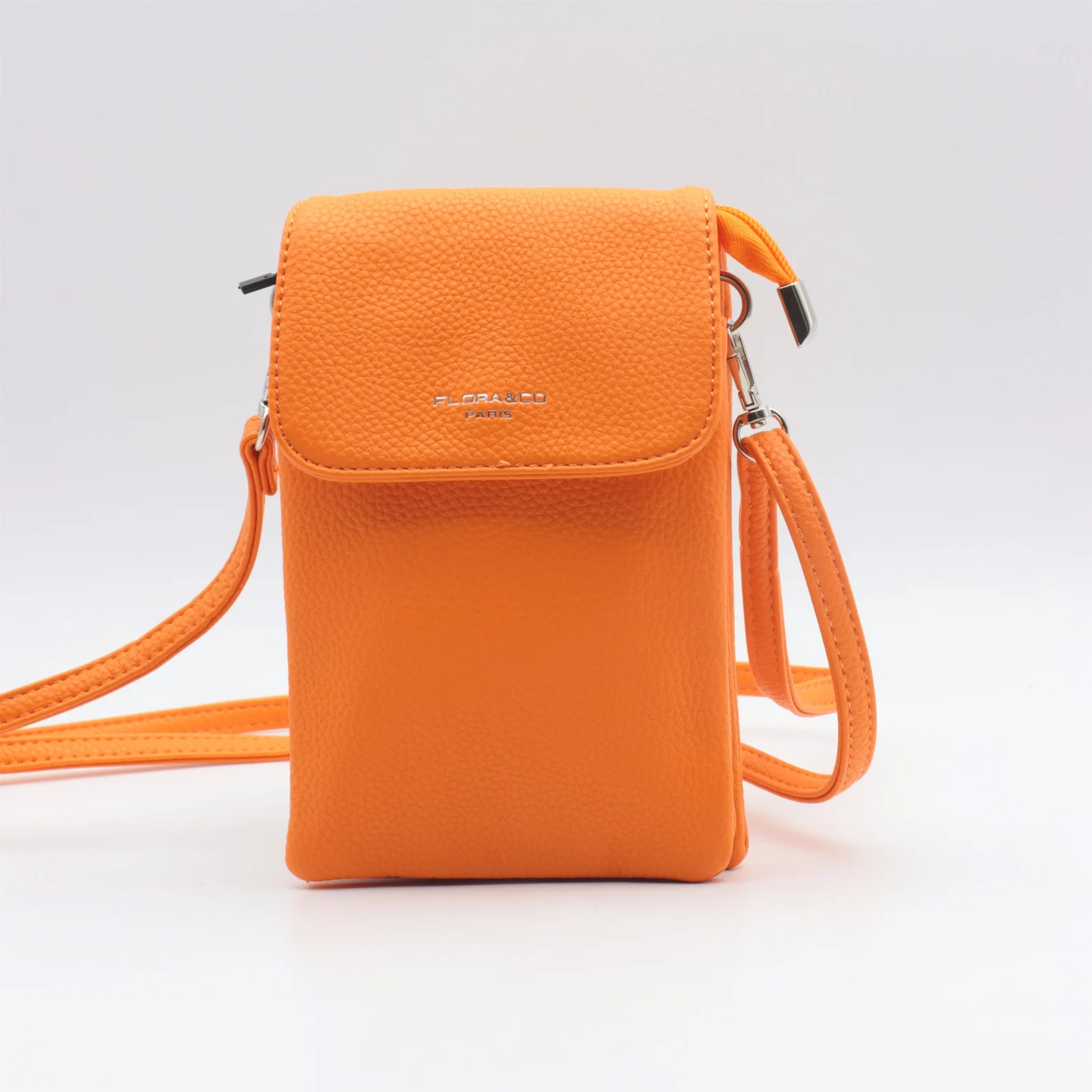 Pochette Téléphone Flora and Co - orange - sans-taille
