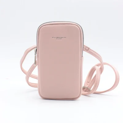 P461- Pochette Téléphone Flora&Co - rose-pale - sans-taille