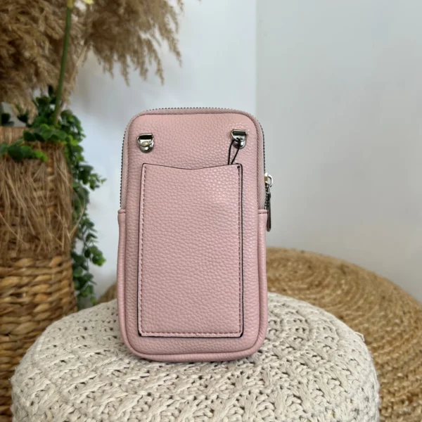 P461- Pochette Téléphone Flora&Co - rose-pale - sans-taille