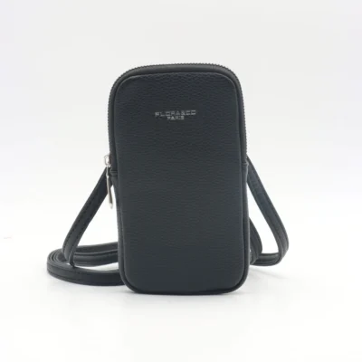 P461- Pochette Téléphone Flora&Co - noir - sans-taille