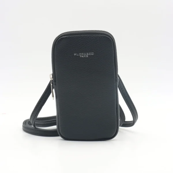 P461- Pochette Téléphone Flora&Co - noir - sans-taille