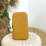 Pochette Téléphone Flora&Co - moutarde - sans-taille