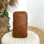 Pochette Téléphone Flora&Co - camel-clair - sans-taille