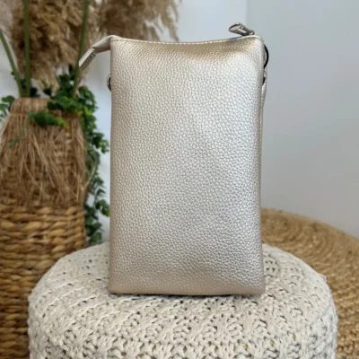 P528- Pochette Téléphone - ecru - sans-taille