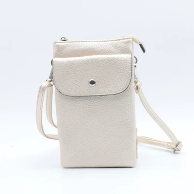 P528- Pochette Téléphone - ecru - sans-taille