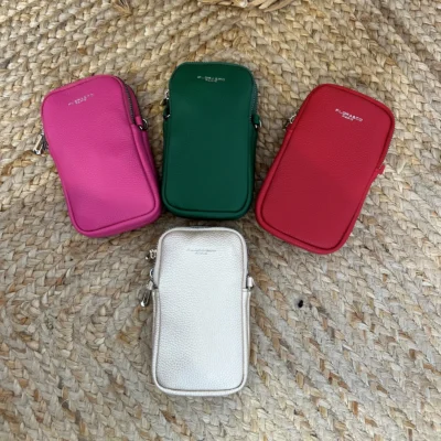 P420- Pochette Téléphone - ecru - sans-taille