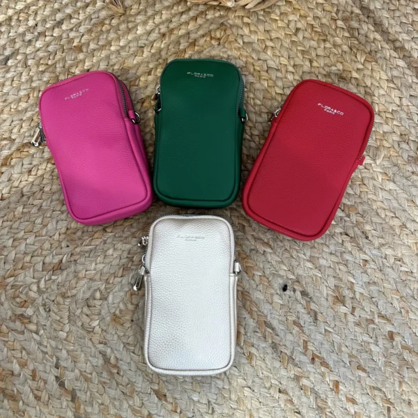 P420- Pochette Téléphone - ecru - sans-taille