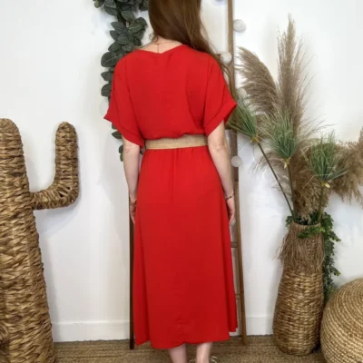 K919- Robe longue à Prix Mini 🇮🇹