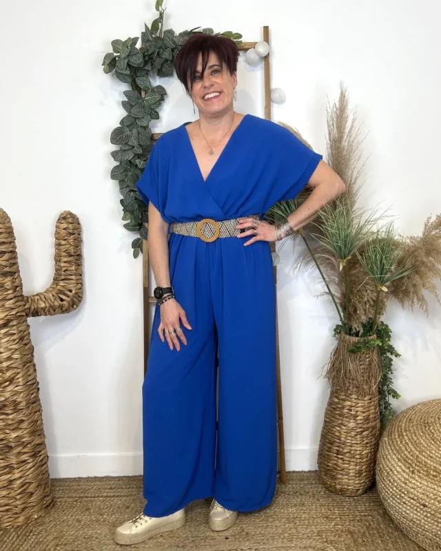 Combinaison fluide à Prix Mini 🇮🇹 - bleu-royal - taille-unique