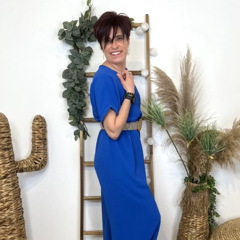 Combinaison fluide à Prix Mini 🇮🇹 - bleu-royal - taille-unique