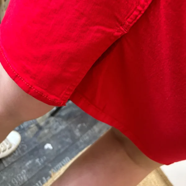 Z161- Jupe Voggo Teintée (T42-T50) - rouge - 50