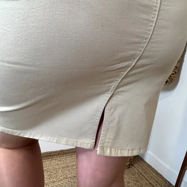 Z161- Jupe Voggo Teintée (T42-T50) - beige - 50